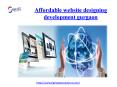 Affordable website designing development gurgaon