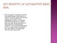 Automotive Direct Mail xcel PowerPoint PPT Presentation