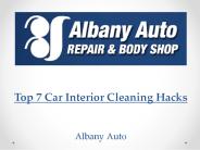 Top 7 Car Interior Cleaning Hacks