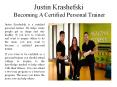 Justin Krashefski Becoming A Certified Personal Trainer PowerPoint PPT Presentation