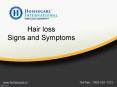 Hair loss Signs and Symptoms PowerPoint PPT Presentation