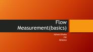 Flow Measurement