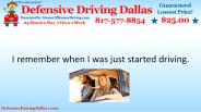 Driving at 25