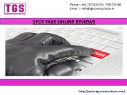 Short Tricks to Spot Fake Online Reviews