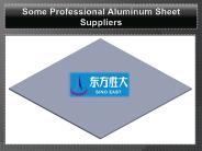 Some Professional Aluminum Sheet Suppliers