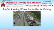Raygo steering wheel controller for driving