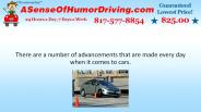 Advances for Self Guided Cars