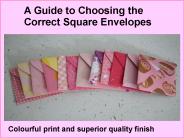 Luxury A4 Square Envelopes UK Sizes