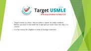 Usmle Training India | Target Usmle