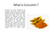 Several Health Benefits of Curcumin Herbs