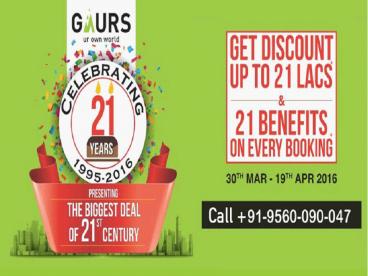 Gaur 21 years of Celebration Call@ 9560090047
