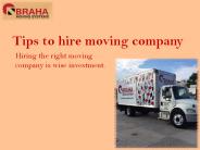 Residential and Commercial Moving Services