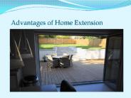 Home extension in London