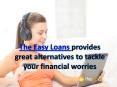 The Easy Loans provides great alternatives to tackle your financial worries PowerPoint PPT Presentation