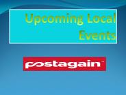Upcoming Local Events