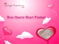 Rose Quartz Heart Pendant  Is The Love Stone For This Age PowerPoint PPT Presentation