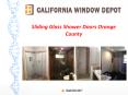 Sliding Glass Shower Doors Orange County PowerPoint PPT Presentation