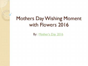Mothers day images