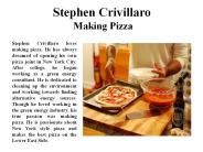 Stephen Crivillaro Making Pizza