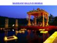 Marriage Halls in Mumbai PowerPoint PPT Presentation