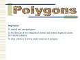 Polygons PowerPoint PPT Presentation