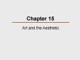 Art and the Aesthetic PowerPoint PPT Presentation