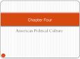 American Political Culture PowerPoint PPT Presentation