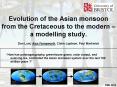 Evolution of the Asian monsoon from the Cretaceous to the modern  PowerPoint PPT Presentation