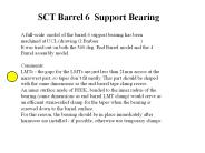 SCT Barrel 6 Support Bearing