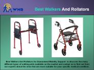 Best Walkers And Rollators