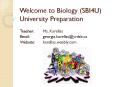 Welcome%20to%20Biology%20(SBI4U)%20University%20Preparation PowerPoint PPT Presentation