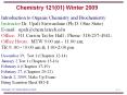 Chemistry%20121(01)%20Winter%202009 PowerPoint PPT Presentation