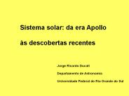 Novas Descobertas sobre o Sistema Solar