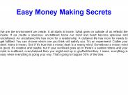 The Secrets of the Millionaire Mind