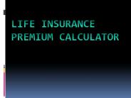 POSTAL LIFE INSURANCE ONLINE CALCULATOR