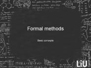 Formal methods