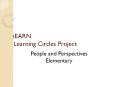 iEARN  Learning Circles Project PowerPoint PPT Presentation