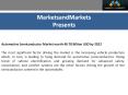 Automotive Semiconductor Market by Component - 2022 | MarketsandMarkets PowerPoint PPT Presentation