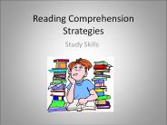 Reading Comprehension Strategies