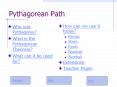 Pythagorean Path PowerPoint PPT Presentation