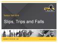 Slips, Trips and Falls PowerPoint PPT Presentation