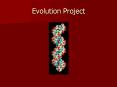 Evolution Project PowerPoint PPT Presentation