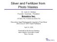 Silver%20and%20Fertilizer%20from%20Photo%20Wastes PowerPoint PPT Presentation