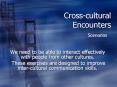 Cross-cultural Encounters PowerPoint PPT Presentation