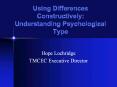 Using%20Differences%20Constructively:%20Understanding%20Psychological%20Type PowerPoint PPT Presentation