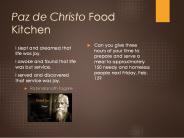 Paz de Christo Food Kitchen