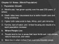 Chapter 3-1 Notes (World Population) PowerPoint PPT Presentation