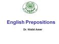 English%20Prepositions PowerPoint PPT Presentation