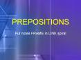 PREPOSITIONS PowerPoint PPT Presentation