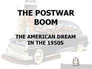 THE POSTWAR BOOM